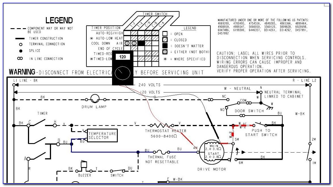 Admiral Dryer Aed4475tq1 Wiring Diagram