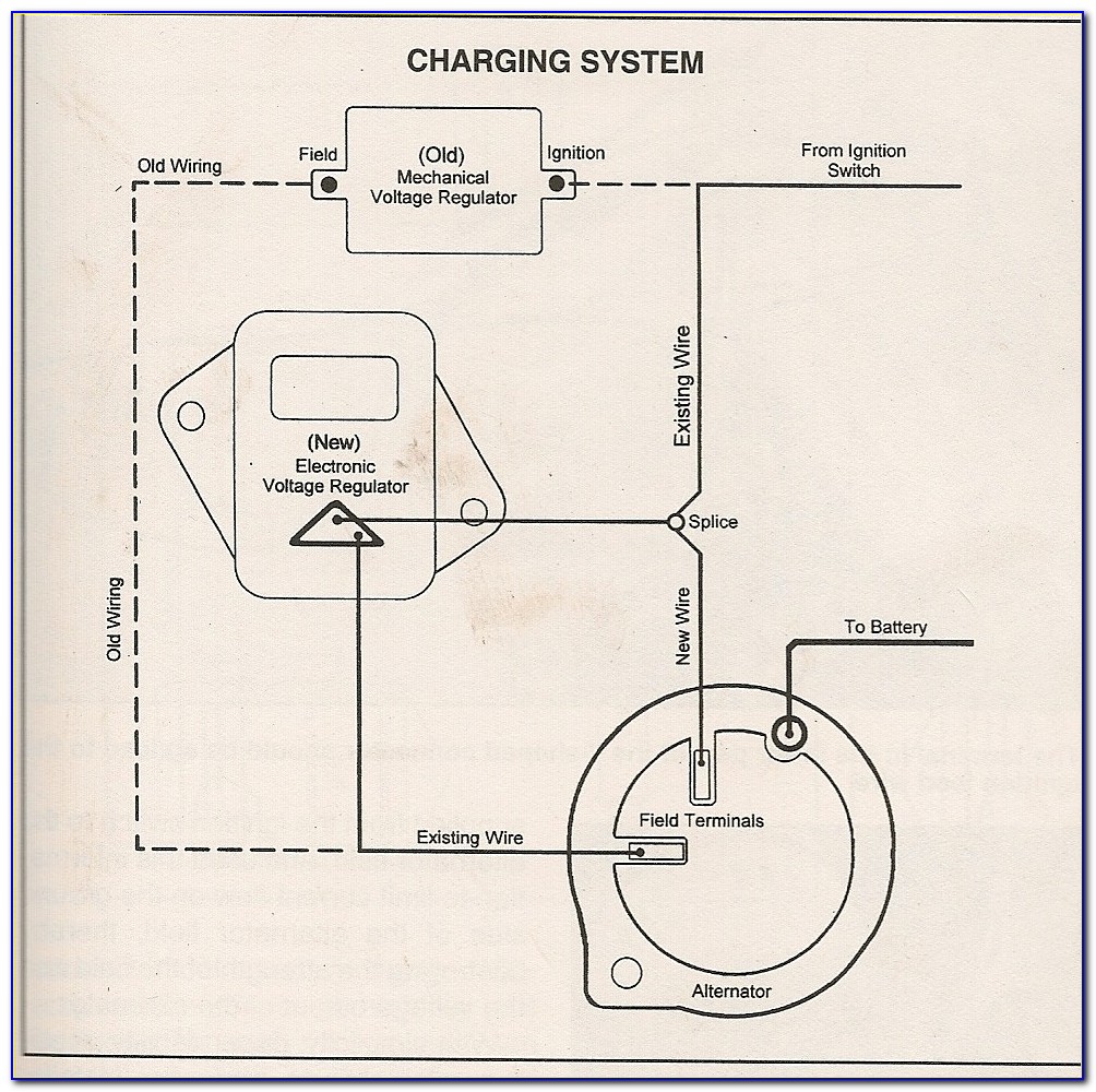 Alternator Voltage Regulator Wiring Diagram