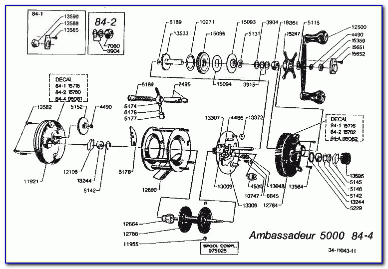 Ambassadeur 5500 C3 Parts Diagram