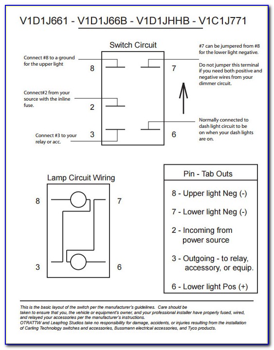 Arb Carling Switch Wiring Diagram