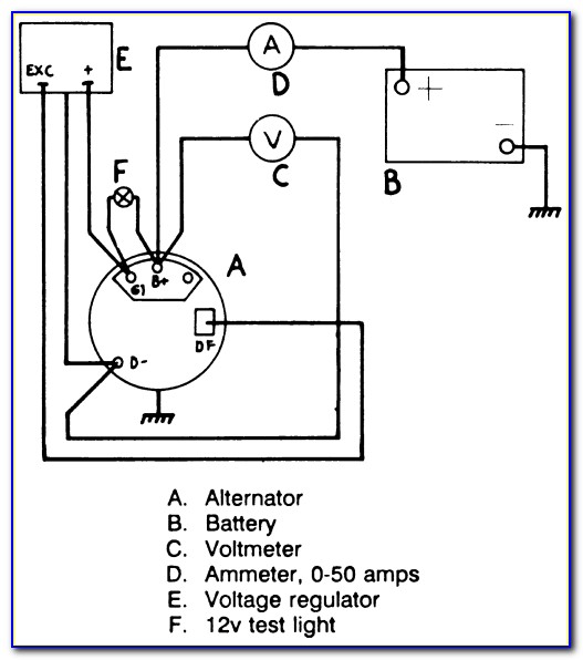 Automatic Voltage Regulator Circuit Diagram For Alternator