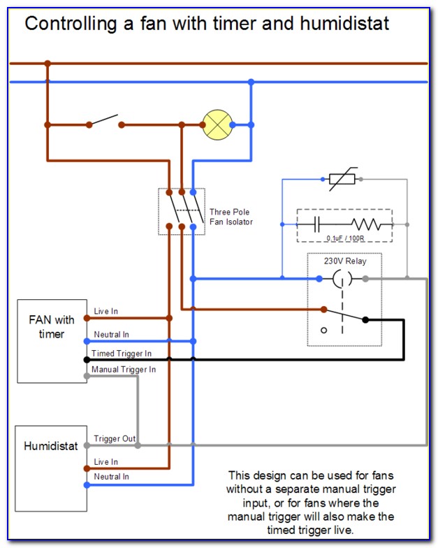 Bathroom Exhaust Fan Switch Wiring Diagram