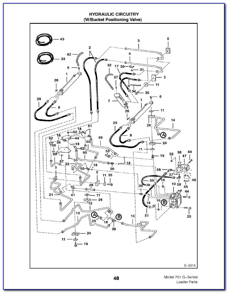 Bobcat 773 Hydraulic Hose Diagram