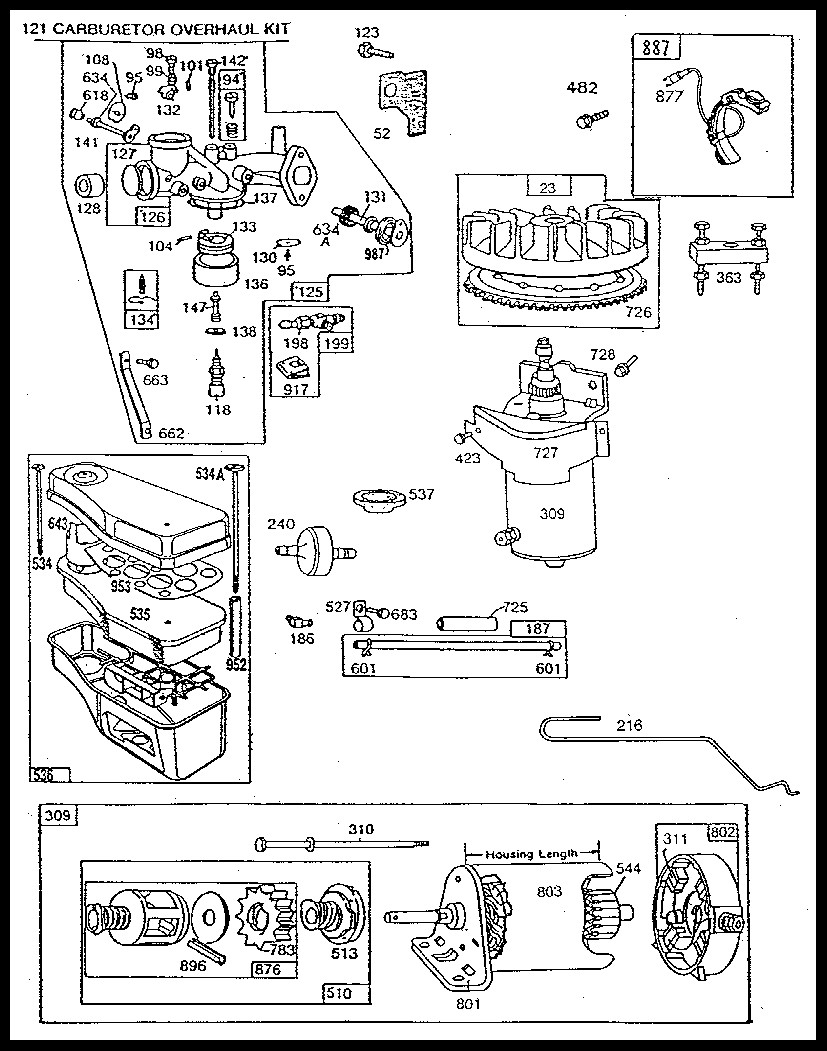 Briggs And Stratton 8 Hp Carburetor Diagram