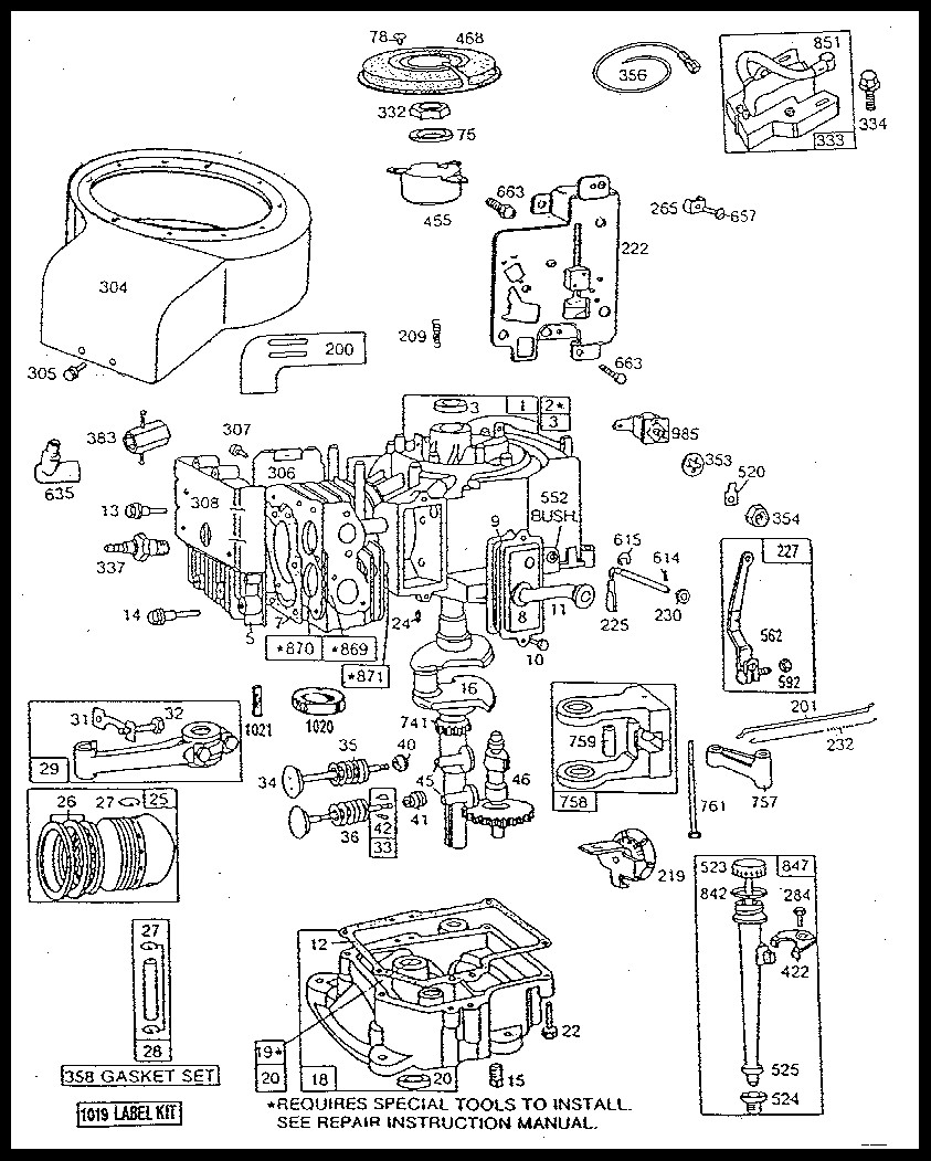 Briggs And Stratton Engine Parts