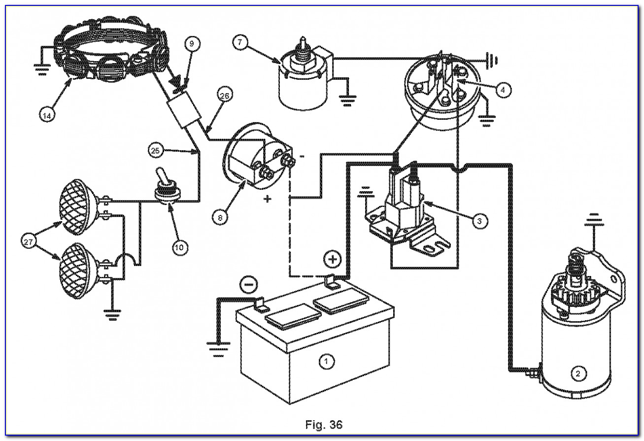 Briggs And Stratton Wiring Diagram 17.5 Hp