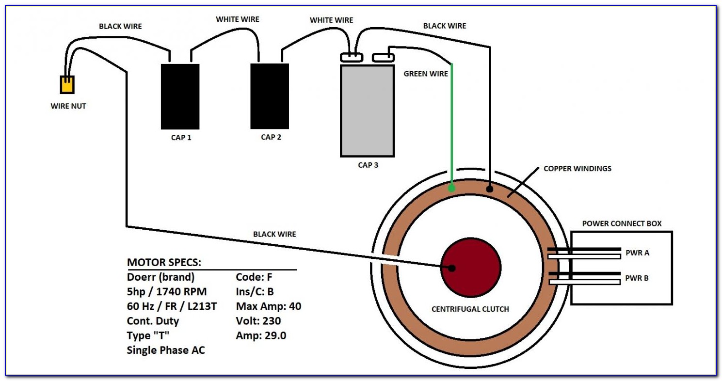 Capacitor Wiring Diagram Ac
