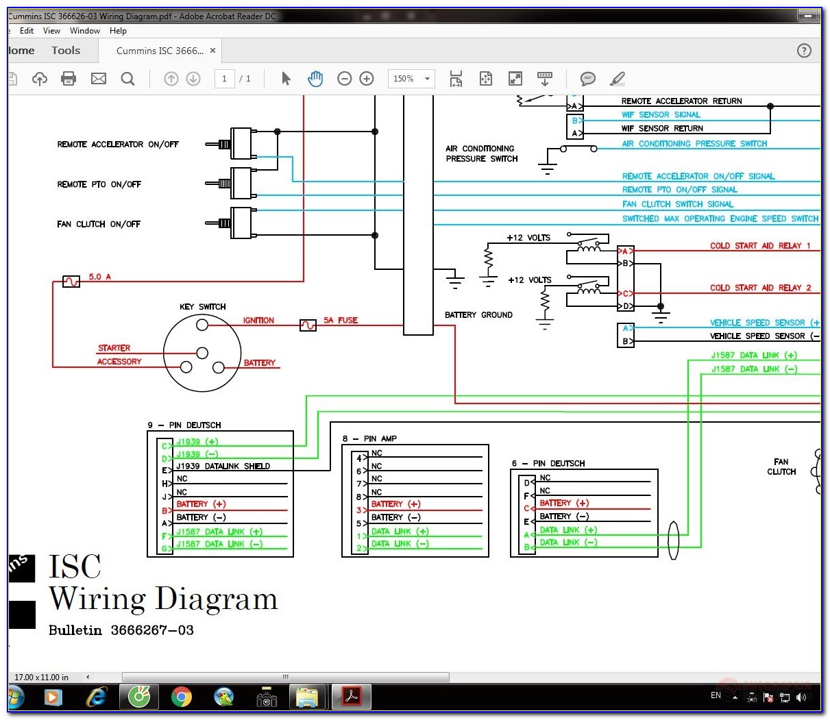 Cummins Isc Engine Wiring Diagram