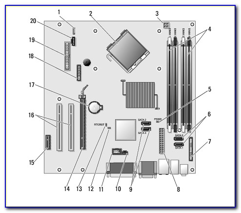 Dell Optiplex 780 Sff Motherboard Diagram