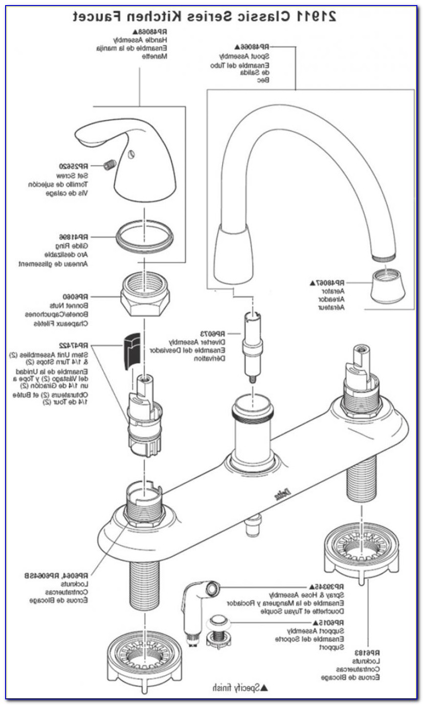 Delta Kitchen Faucet Repair Diagram