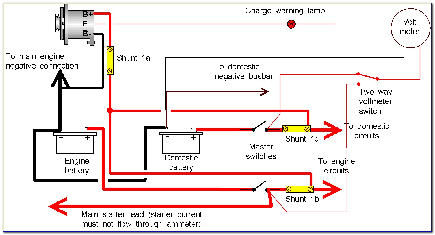 Digital Volt Amp Meter Wiring Diagram
