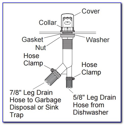 Dishwasher Air Gap Diagram