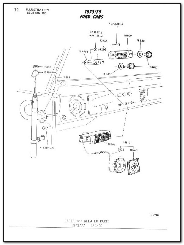 Early Ford Bronco Wiring Diagram
