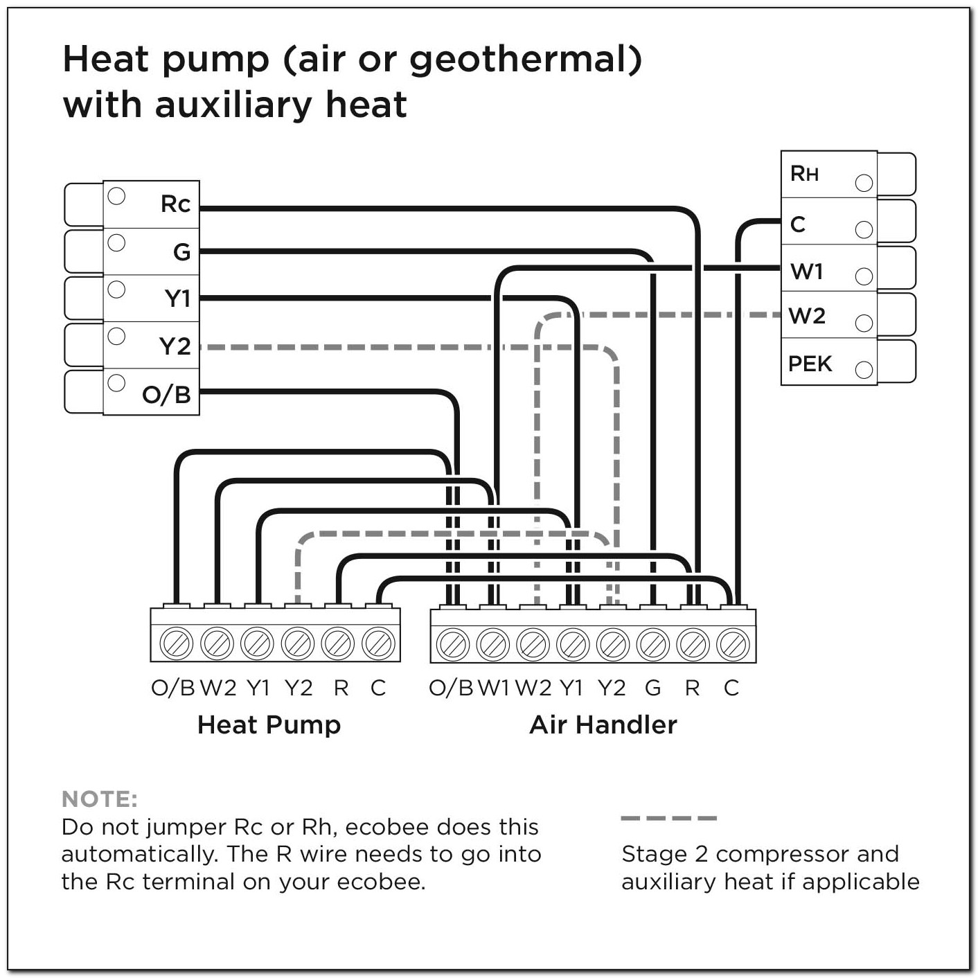 Ecobee3 Wiring Diagram Heat Pump