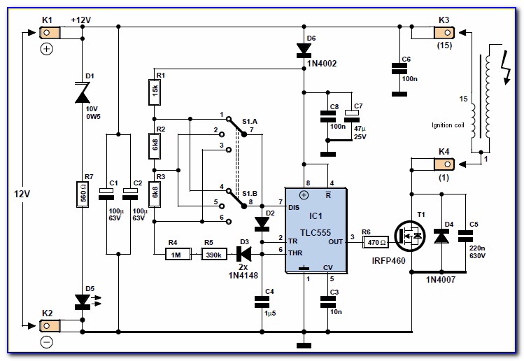Electric Fence Circuit Diagram 12v Pdf