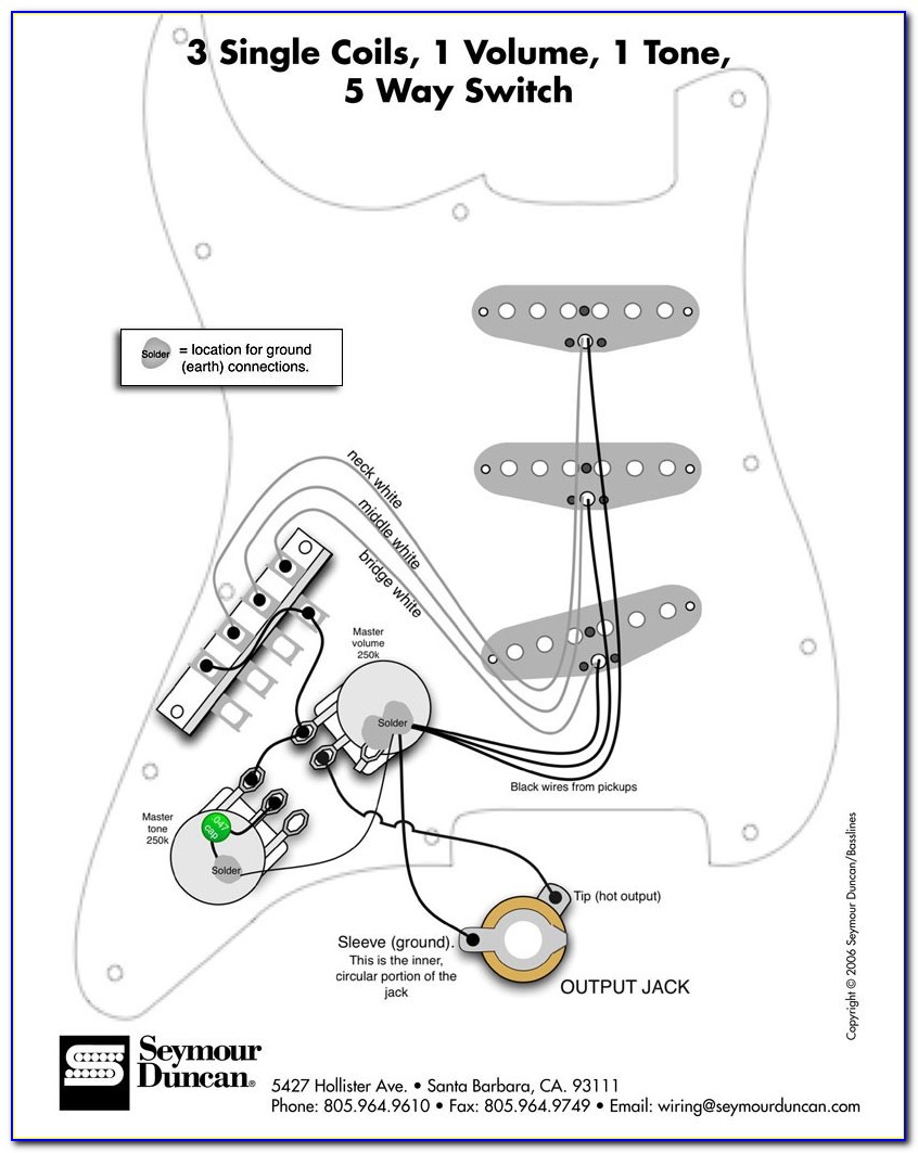 Fender Bass Wiring Diagram