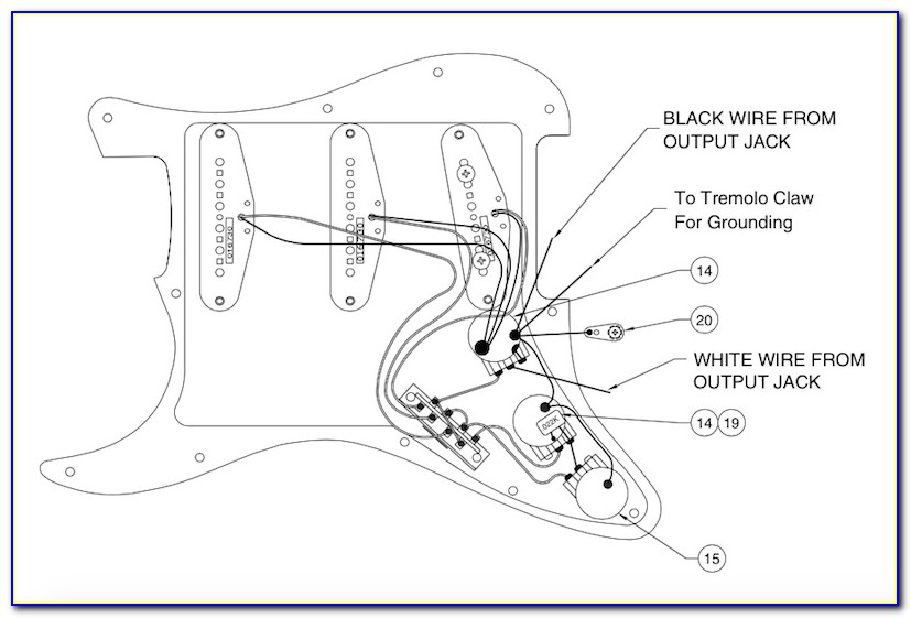 Fender Eric Johnson Stratocaster Wiring Diagram