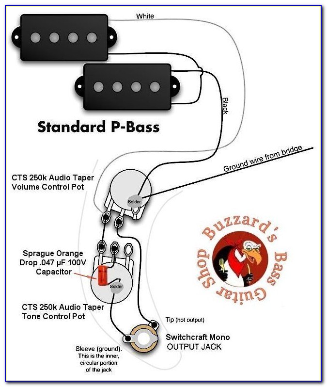 Fender Precision Bass Lyte Wiring Diagram