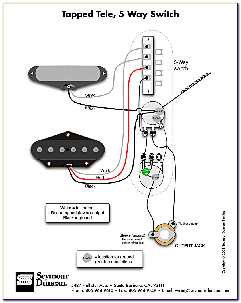 Fender Telecaster Wiring Diagram 3 Way Switch
