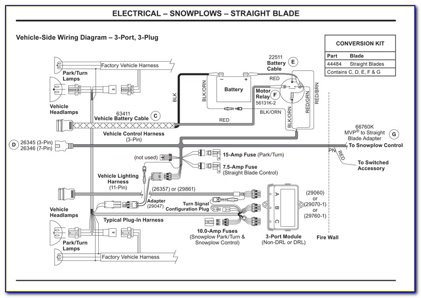 Fisher 3 Plug Wiring Diagram Plow Side