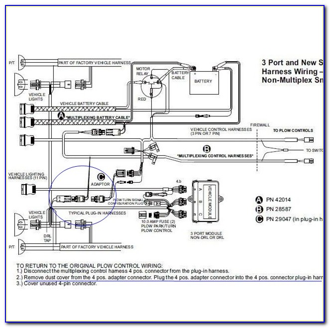 Fisher Plow 3 Plug Wiring Diagram