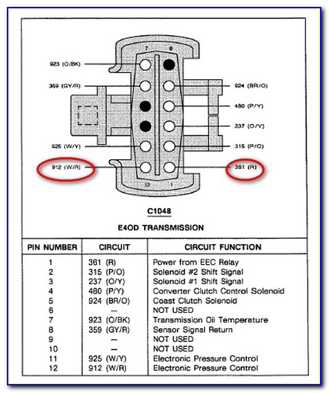 Ford 4r100 Transmission Diagram
