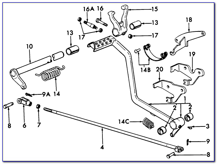 Ford 5000 Tractor Power Steering Diagram