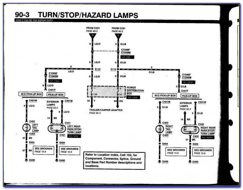 Ford F250 Wiring Diagram For Trailer Plug