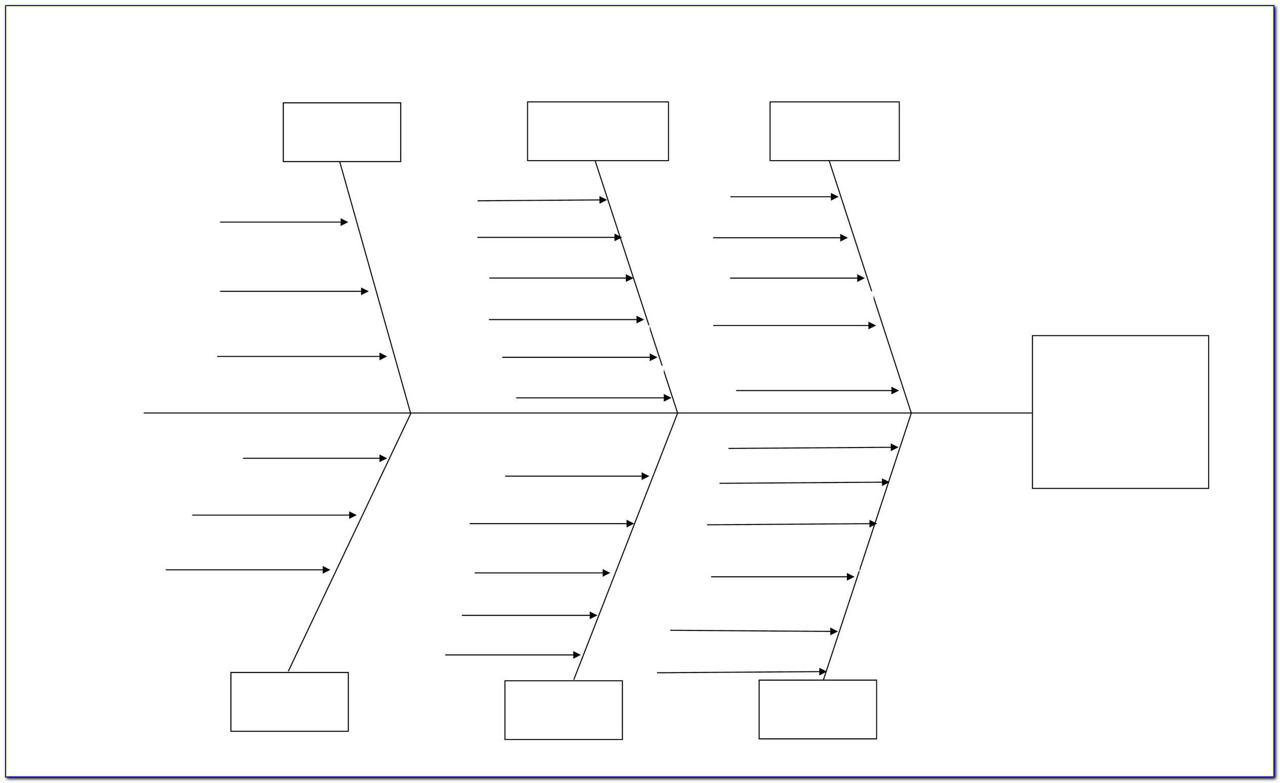 Free Editable Fishbone Diagram Template Powerpoint
