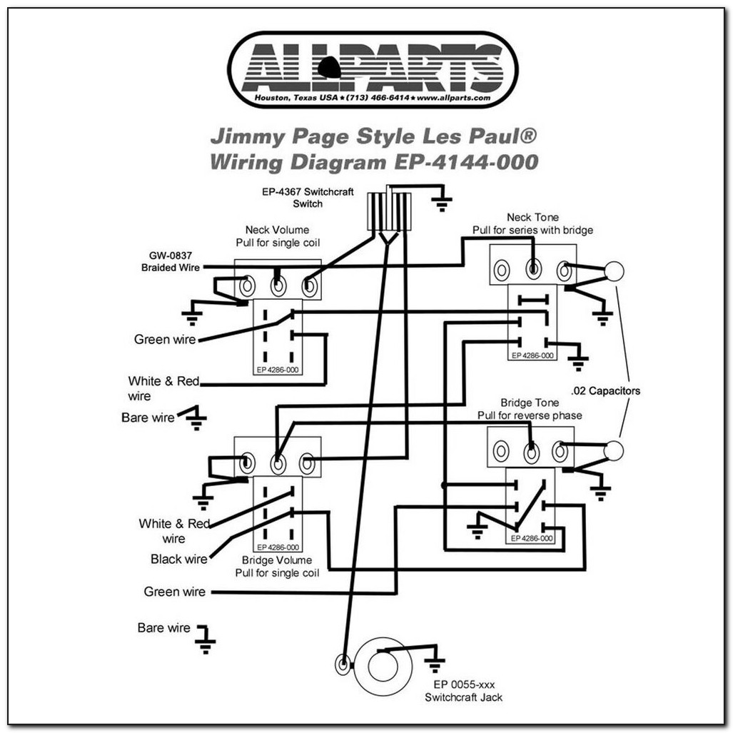 Gibson Les Paul Standard 2016 Wiring Diagram