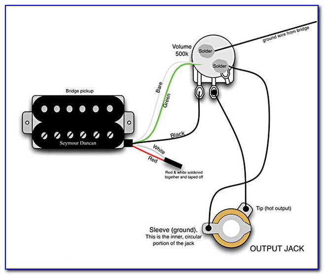 Guitar Wiring Diagrams 1 Single Coil Pickup
