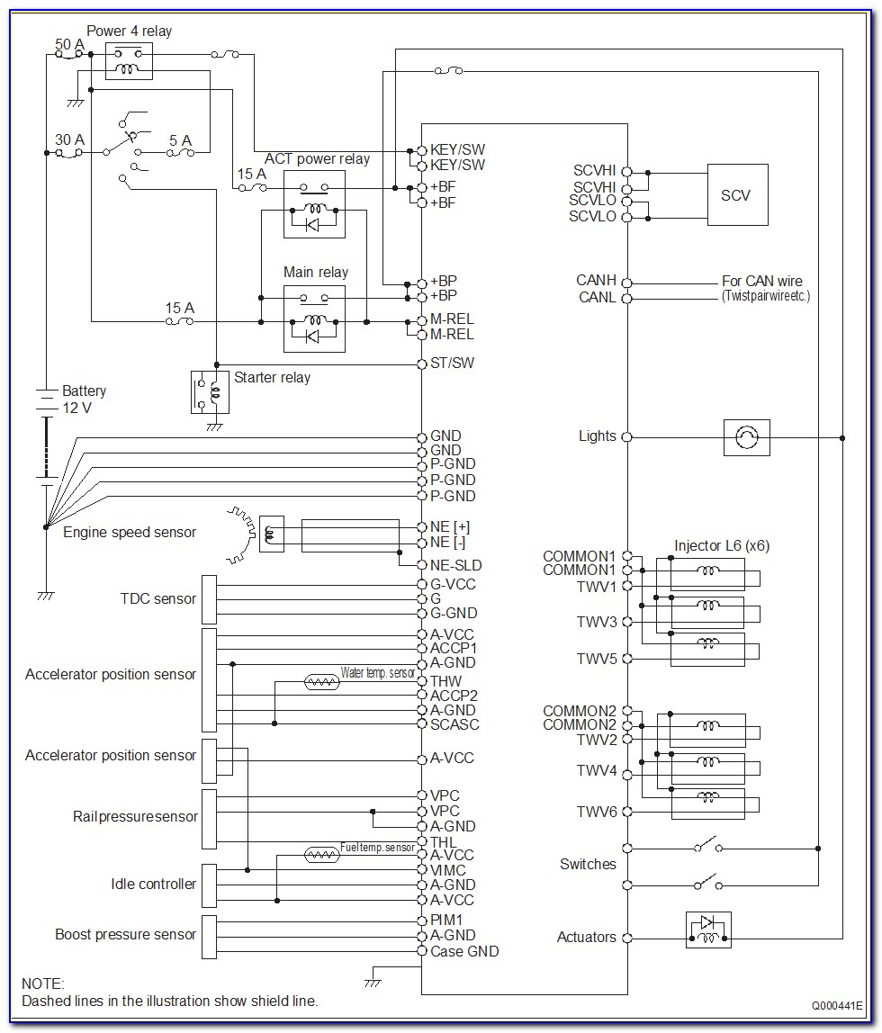 Hino 500 Wiring Diagram Schematic