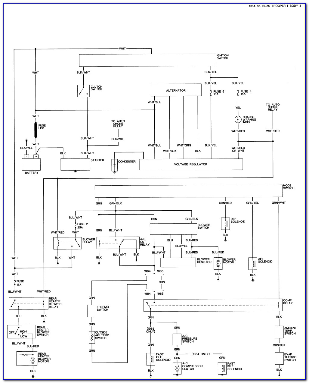 Hino 700 Wiring Diagram Schematic