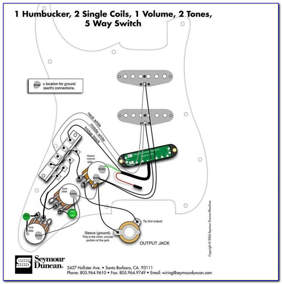 Hss Strat Wiring Diagram 2 Volume 1 Tone