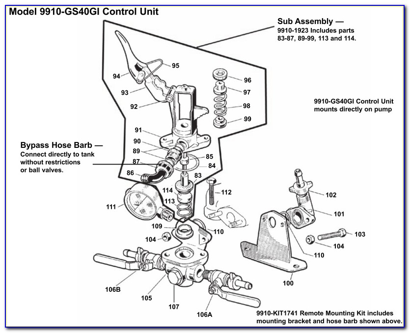 Hypro D30 Pump Parts Diagram