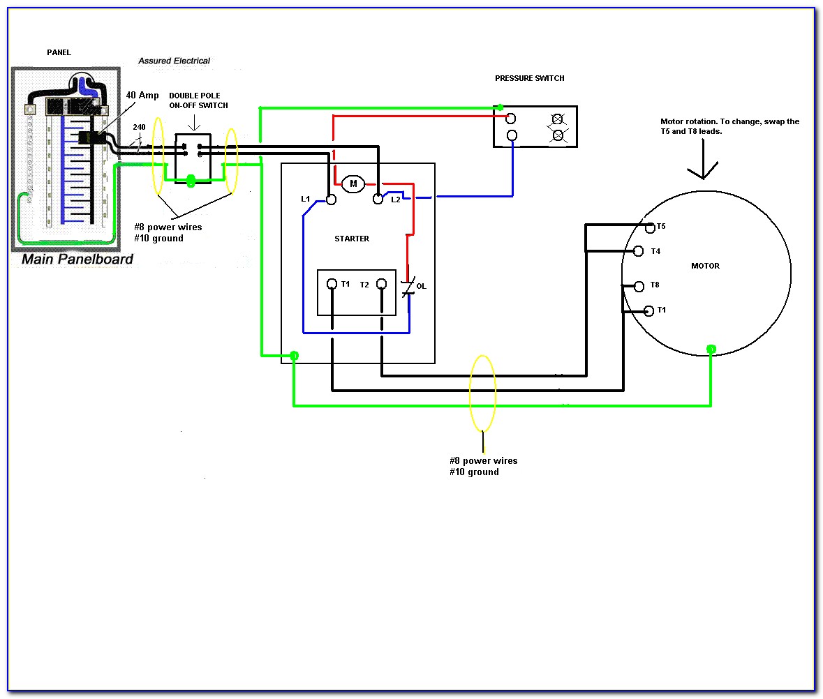 Ingersoll Rand 185 Compressor Wiring Diagram