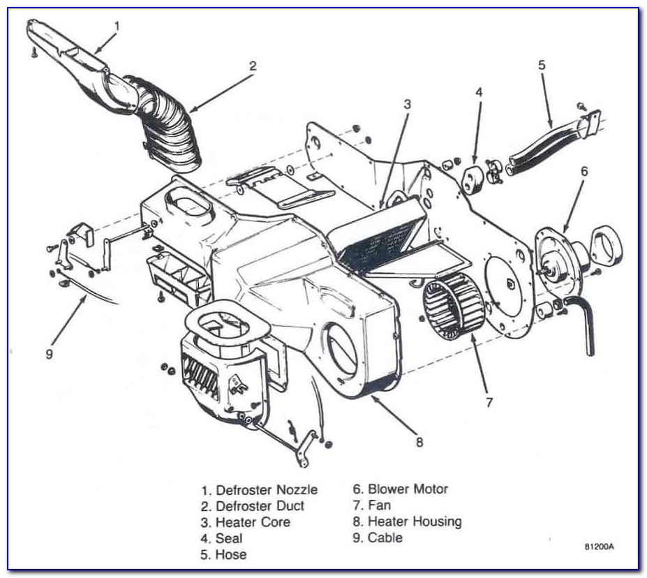 Jeep Cj Heater Cable Diagram