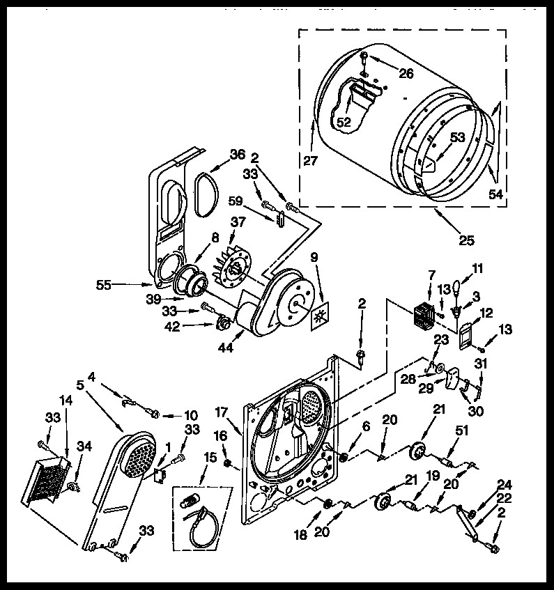 Kenmore Dryer Belt Tensioner Diagram