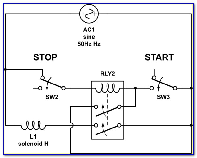 Latching Relay Wiring Diagram
