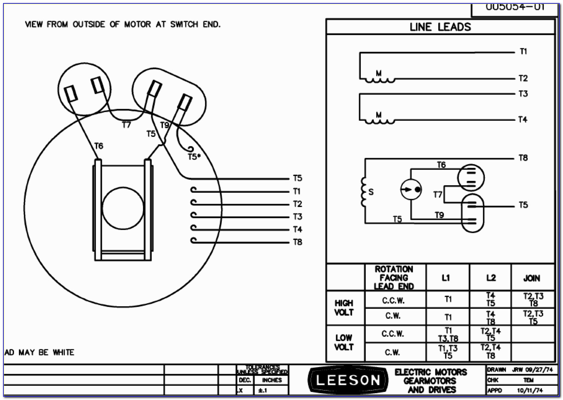 Leeson Ac Motor Wiring Diagram