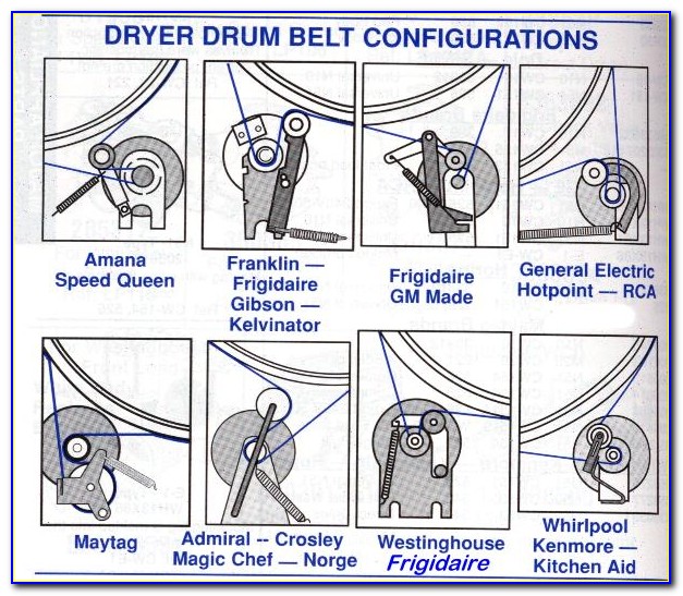 Maytag Dryer Belt Pulley Diagram