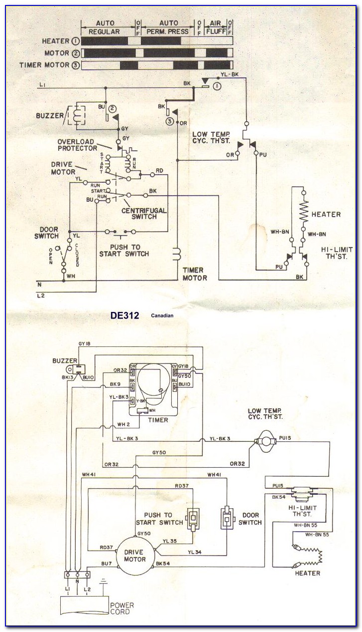 Maytag Dryer Motor Wiring Diagram
