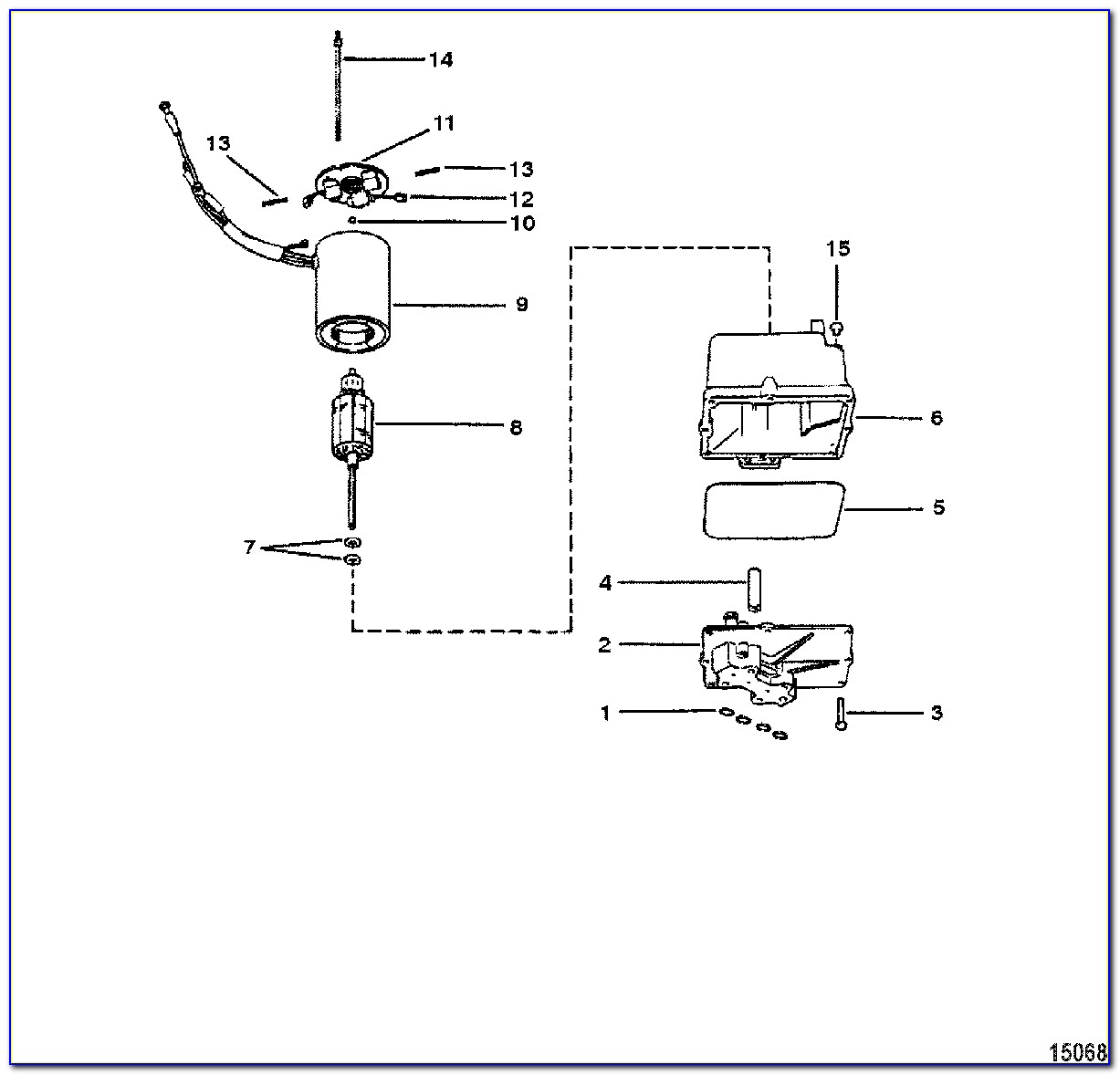 Mercruiser Power Trim Pump Wiring Diagram