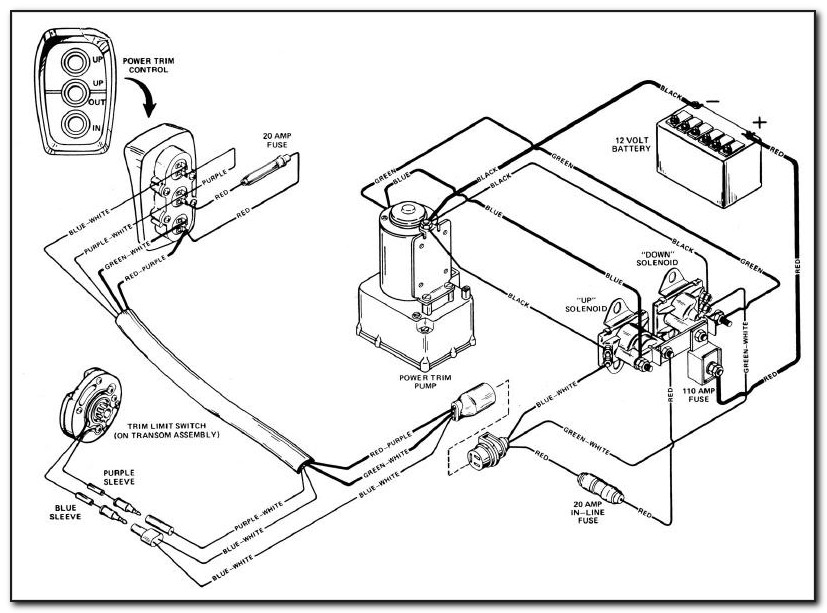 Mercury Outboard Power Tilt Wiring Diagram
