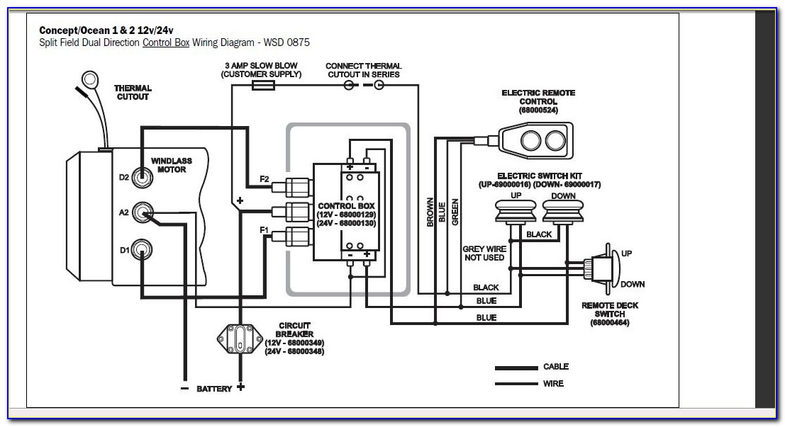 Muir Anchor Winch Wiring Diagram