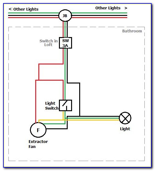 Nutone Bathroom Exhaust Fan With Light Wiring Diagram