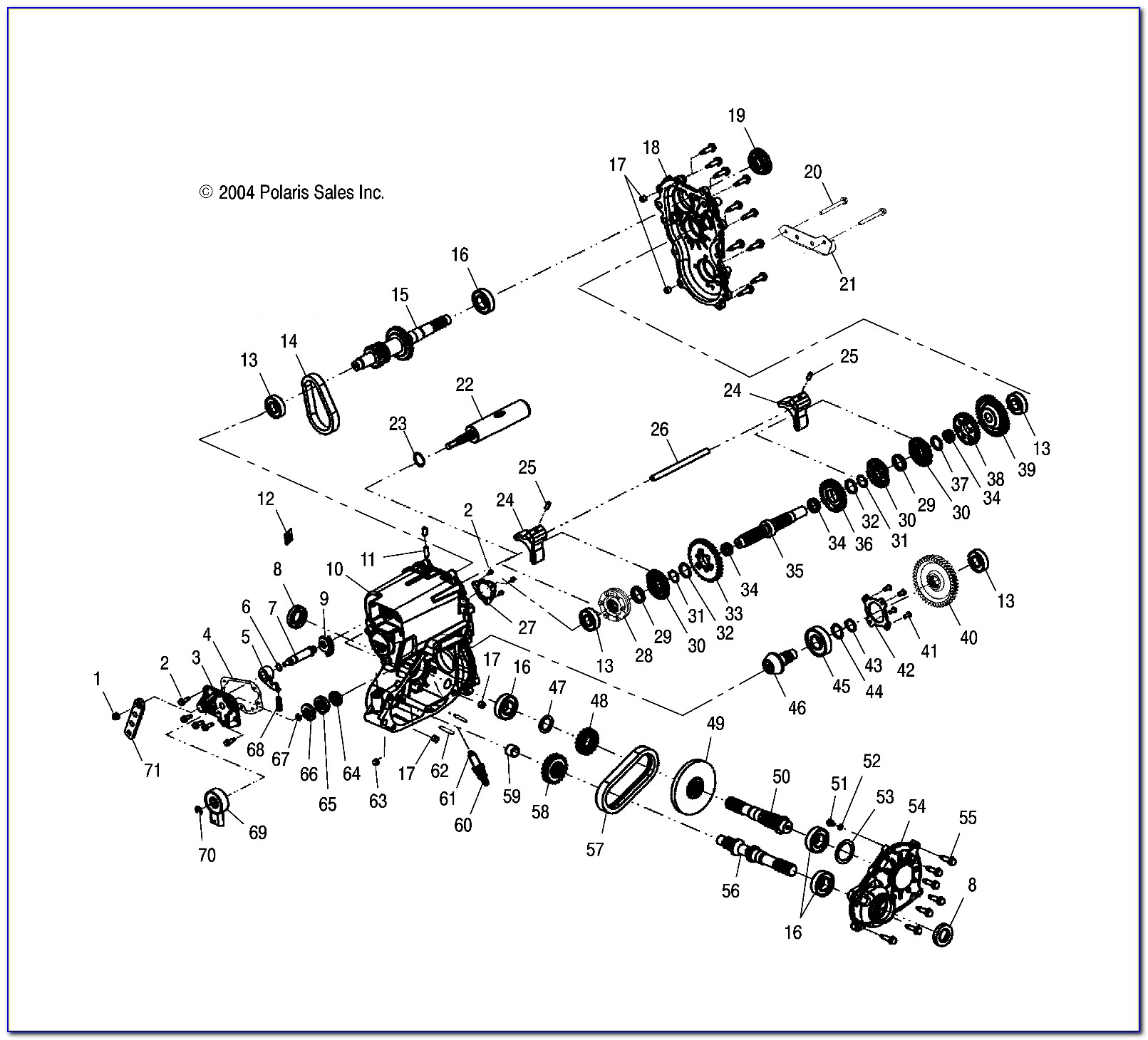 Polaris Rzr 800 Transmission Diagram