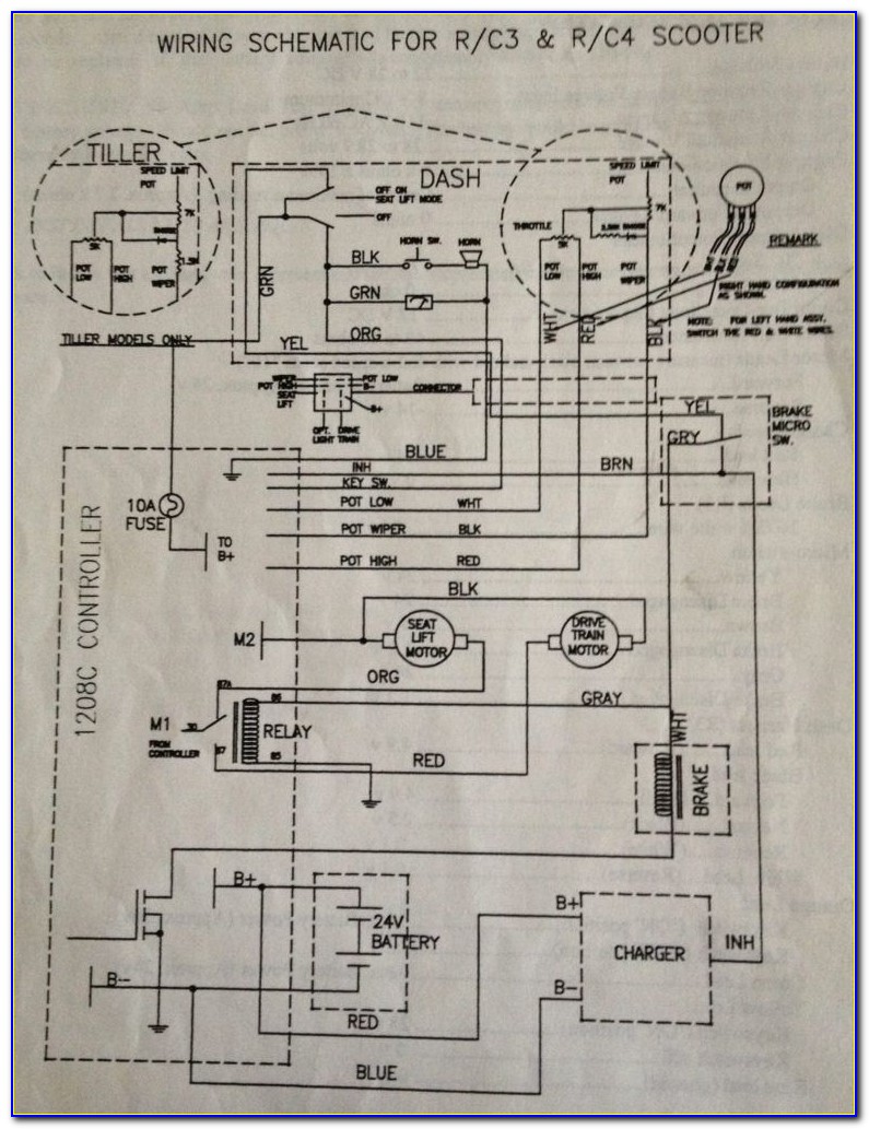 Pride Rally Mobility Scooter Wiring Diagram