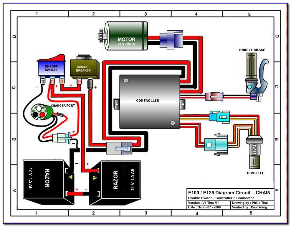 Razor E300 Throttle Wiring Diagram