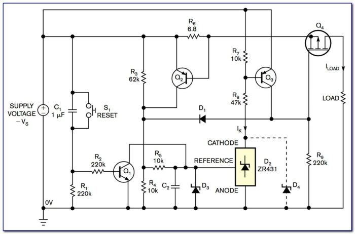 Simple Led Chaser Circuit Diagram